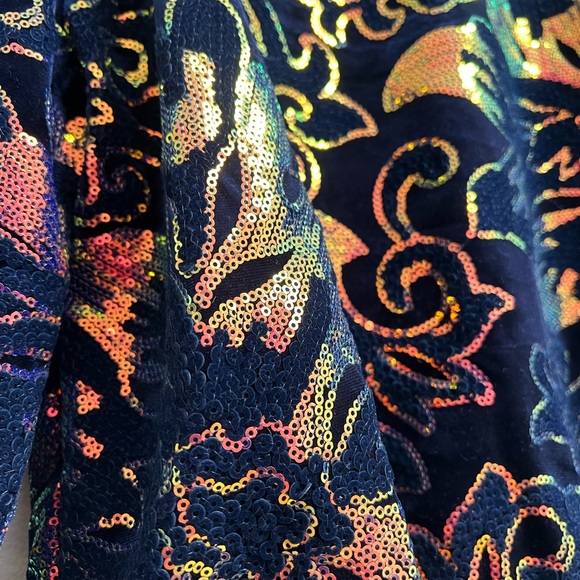 Zara sequin sweatshirt size L - Picture 2 of 3